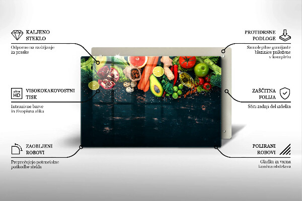 Kokkärlskydd elegant Frukt och grönsaker