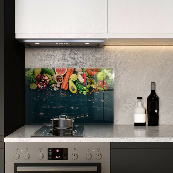 Kokkärlskydd elegant Frukt och grönsaker