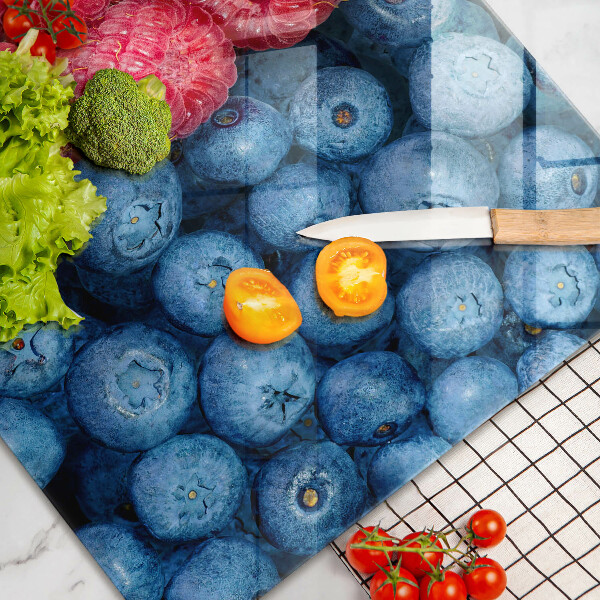 Skydd för induktionsspis elegant Hallon och blåbär frukter