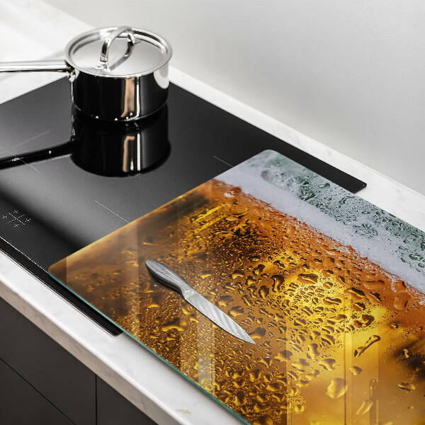 Skydd för induktionsspis elegant Blöt glas öl