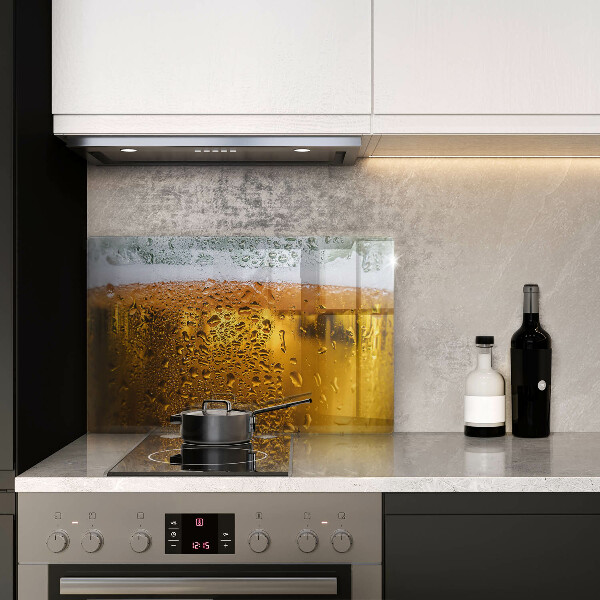 Skydd för induktionsspis elegant Blöt glas öl