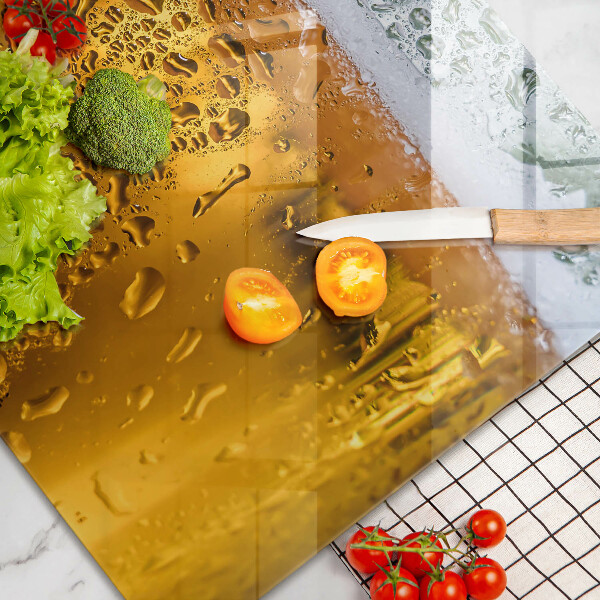 Skydd för induktionsspis elegant Blöt glas öl