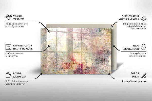 Glashällskydd elegant Måla textur bakgrund