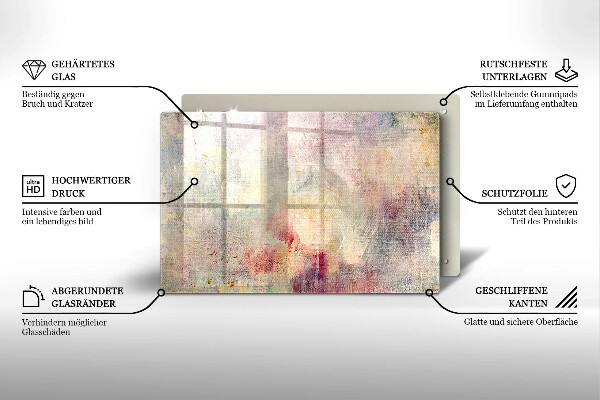 Glashällskydd elegant Måla textur bakgrund