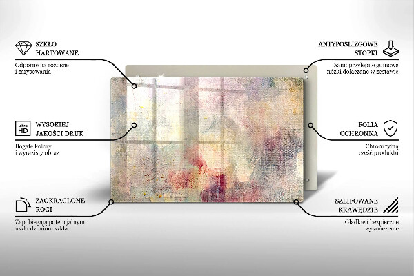 Glashällskydd elegant Måla textur bakgrund