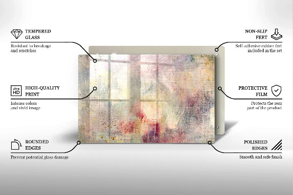 Glashällskydd elegant Måla textur bakgrund