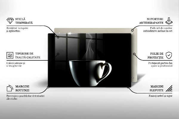 Spisskyddsplatta elegant En kopp te