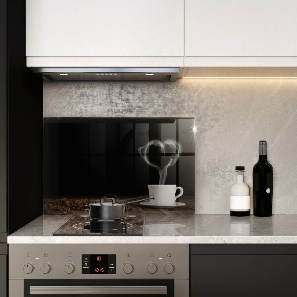 Spisskyddsplatta elegant Kaffekopp hjärta