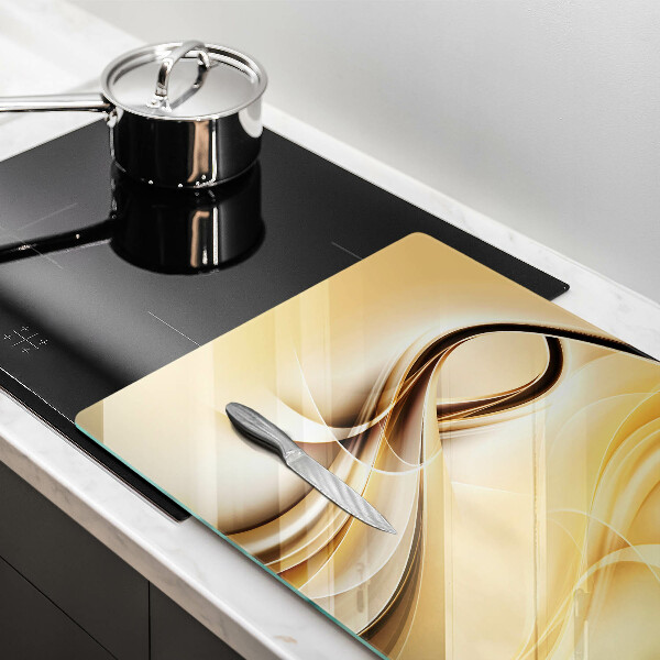 Spisskyddsplatta elegant Rök abstraktion