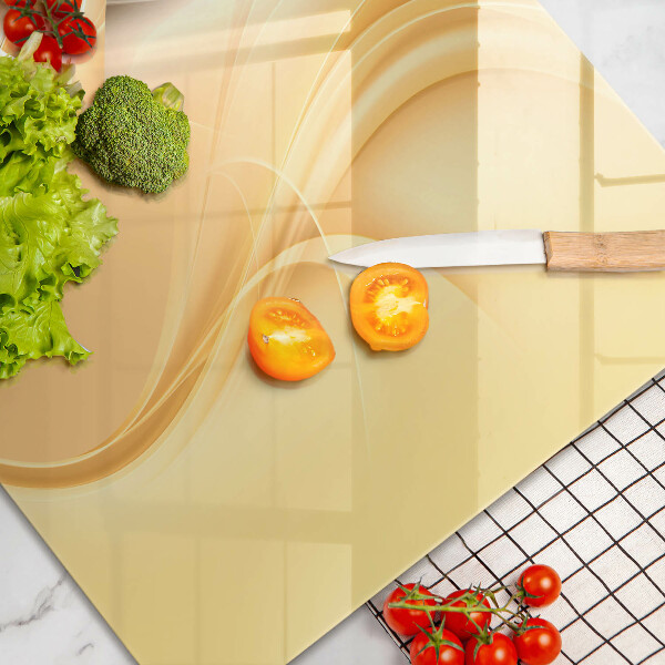 Spisskyddsplatta elegant Rök abstraktion