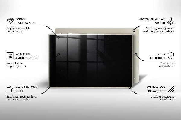 Spisskyddsplatta elegant Krita tavla
