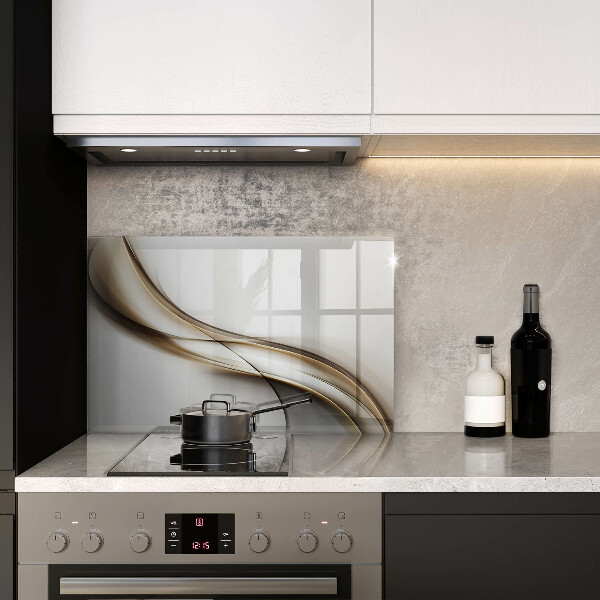 Spisskyddsplatta elegant Mjuka linjer abstraktion