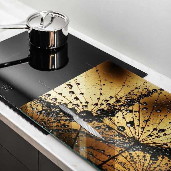 Spisskyddsplatta elegant Dagg och maskrosor