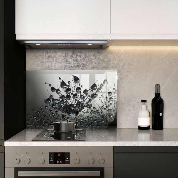 Spisskyddsplatta elegant Maskrosor och dagg