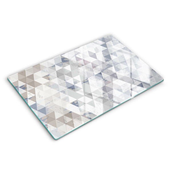 Glashällskydd elegant Trianglar mönster