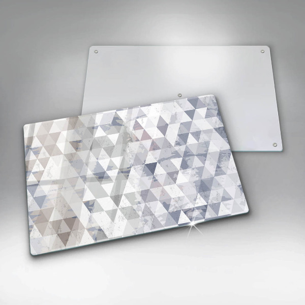 Glashällskydd elegant Trianglar mönster