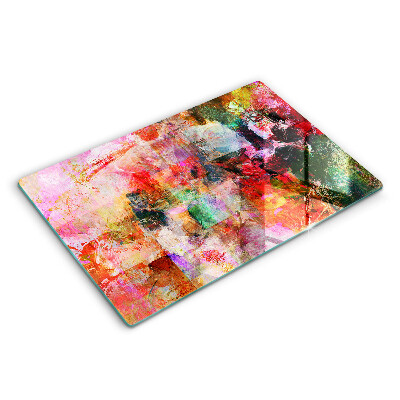 Spisskyddsplatta elegant Måla abstraktion