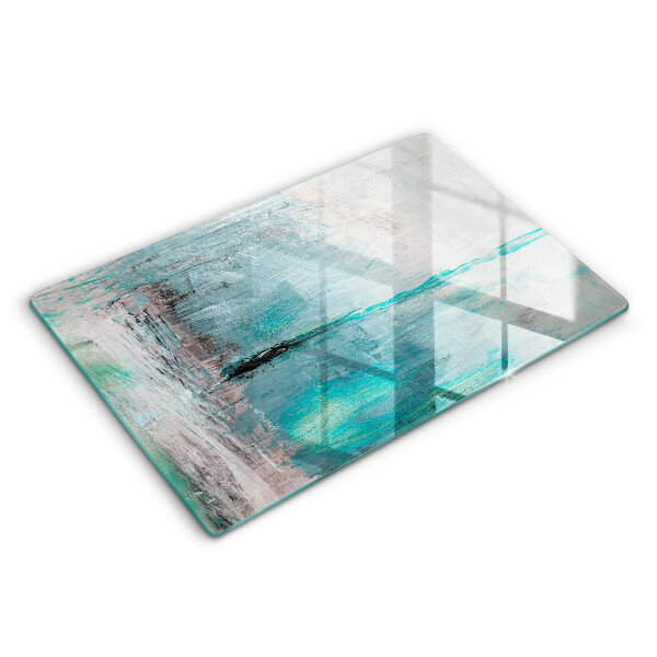 Spisskyddsplatta elegant Måla abstraktion bakgrund