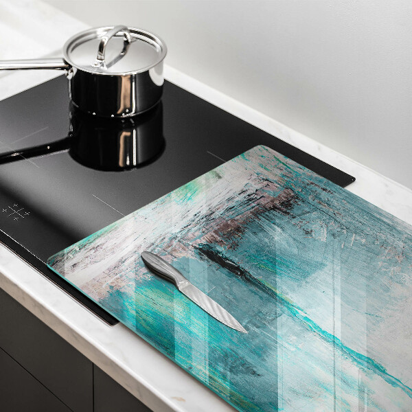 Spisskyddsplatta elegant Måla abstraktion bakgrund