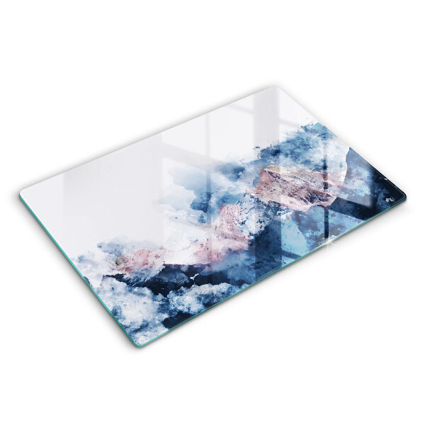 Kokkärlskydd elegant Abstrakt målade berg