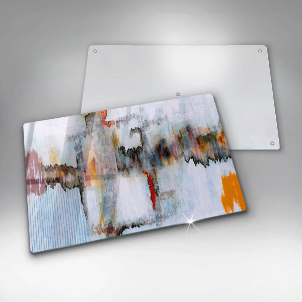 Spisskyddsplatta elegant Abstraktionsfärger