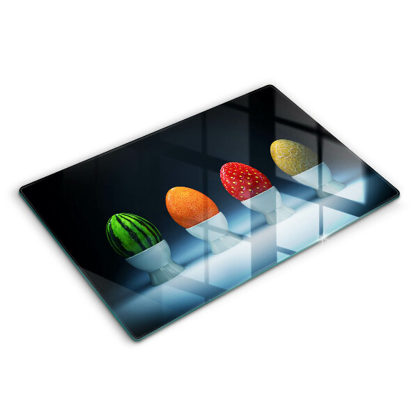 Spisskyddsplatta elegant Abstrakt fruktägg