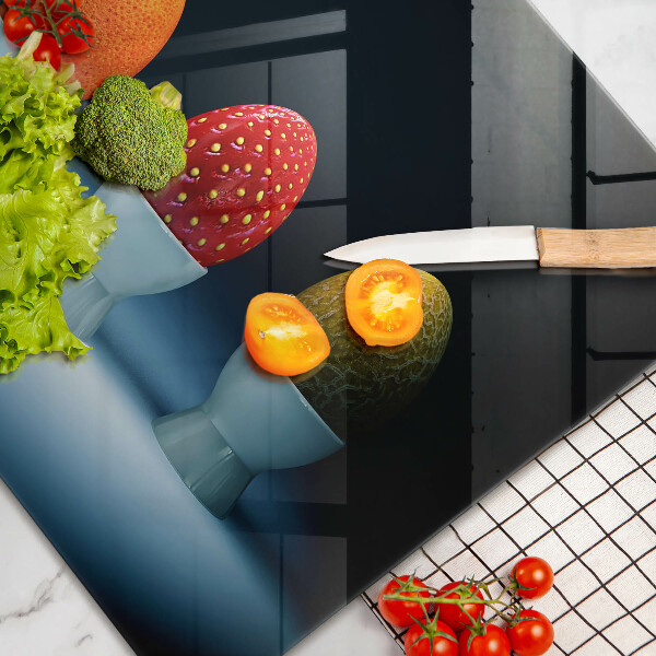 Spisskyddsplatta elegant Abstrakt fruktägg