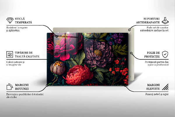 Kokkärlskydd elegant Vackra blommor