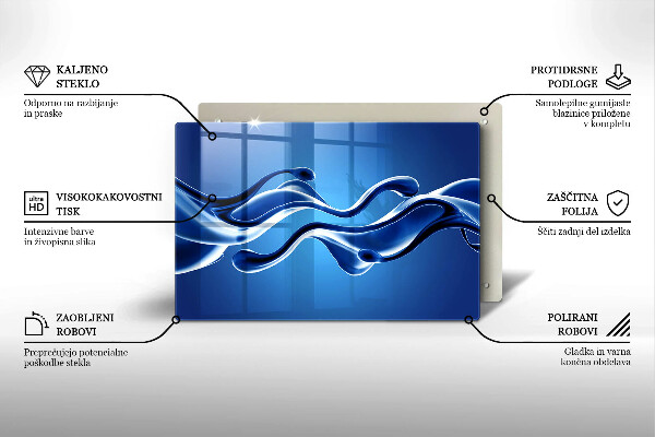 Skydd för induktionsspis elegant Vätskeabstraktion