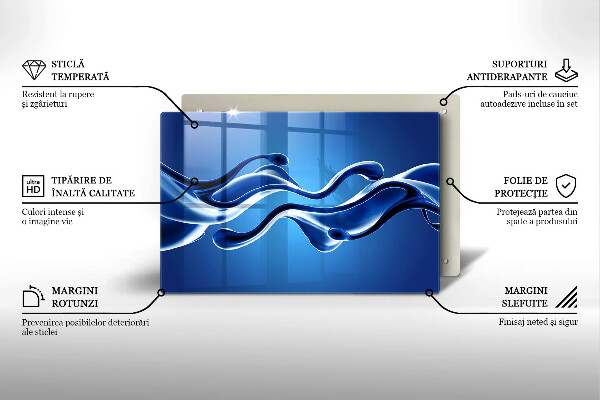Skydd för induktionsspis elegant Vätskeabstraktion