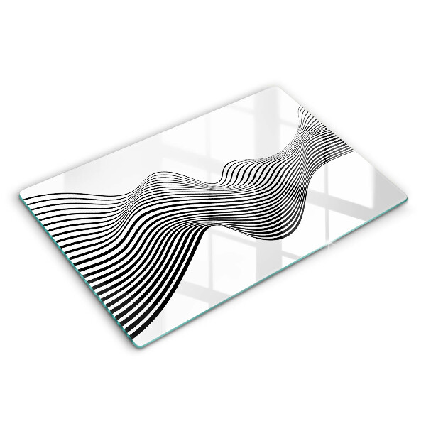 Kokkärlskydd elegant Linjär abstraktion