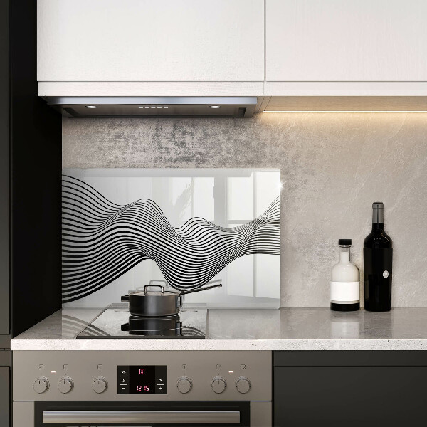 Kokkärlskydd elegant Linjär abstraktion