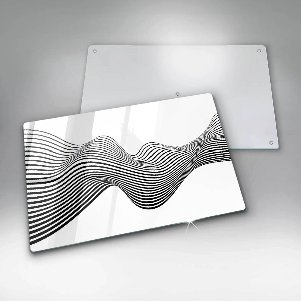 Kokkärlskydd elegant Linjär abstraktion