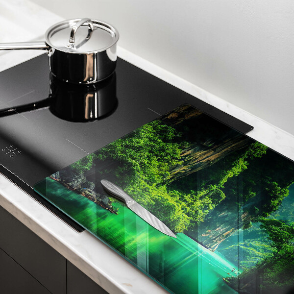 Kokkärlskydd elegant Lagun landskap