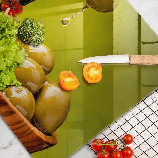 Spisskyddsplatta elegant Smakfulla oliver