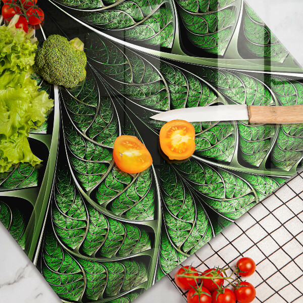 Spisskyddsplatta elegant Bladvenstruktur