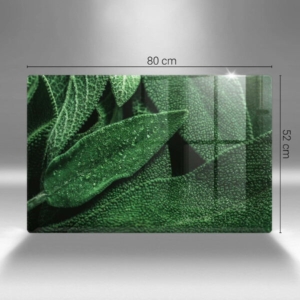 Glashällskydd elegant Växtens blad