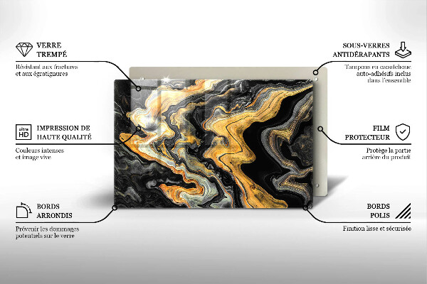 Kokkärlskydd elegant Abstrakt struktur