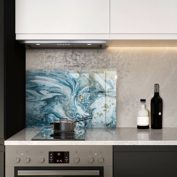 Kokkärlskydd elegant Struktur med guld