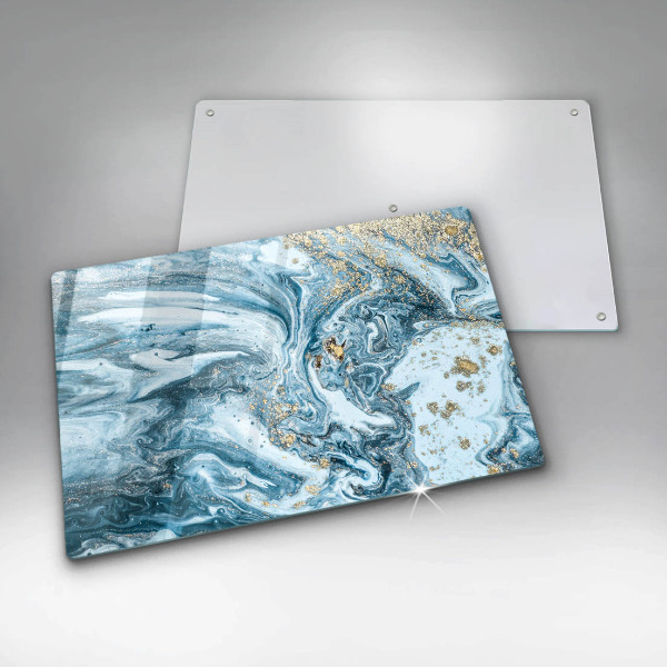 Kokkärlskydd elegant Struktur med guld