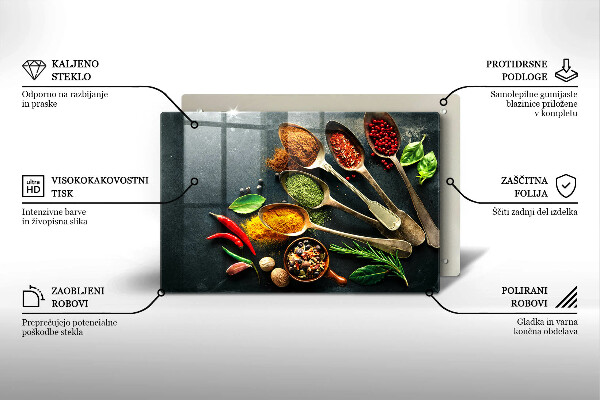 Kokkärlskydd elegant Köksskedar av kryddor