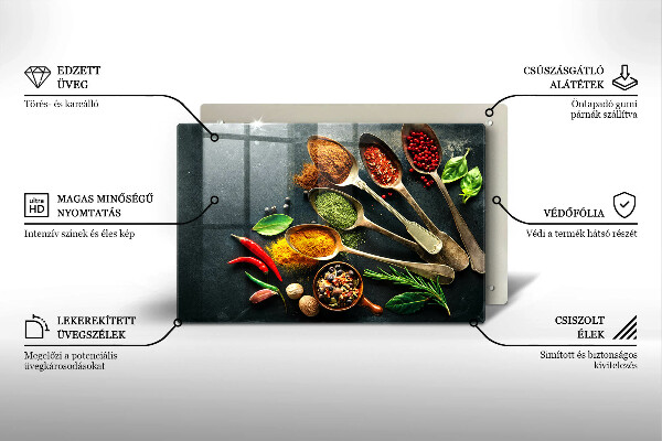 Kokkärlskydd elegant Köksskedar av kryddor