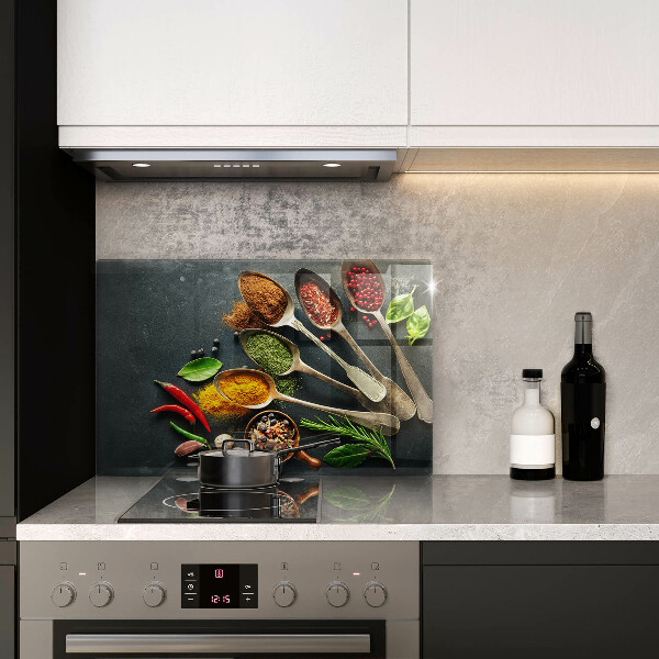 Kokkärlskydd elegant Köksskedar av kryddor