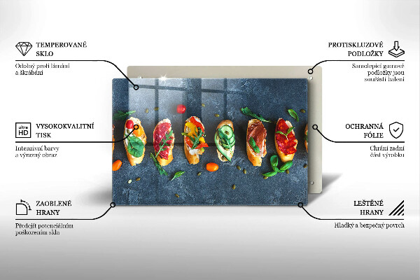 Kokkärlskydd elegant Färgglada smörgåsar