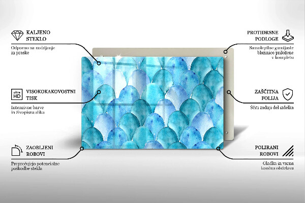 Kokkärlskydd elegant Akvarell skalor