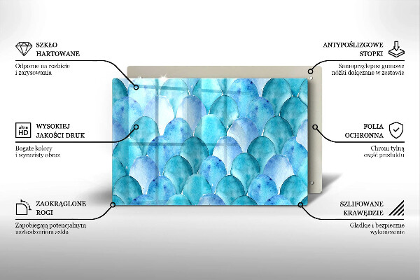 Kokkärlskydd elegant Akvarell skalor