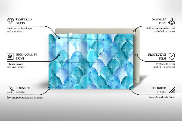 Kokkärlskydd elegant Akvarell skalor