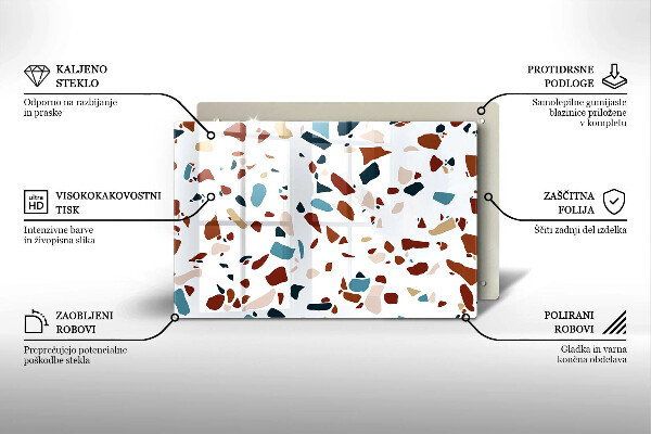 Kokkärlskydd elegant Dekorativ sten