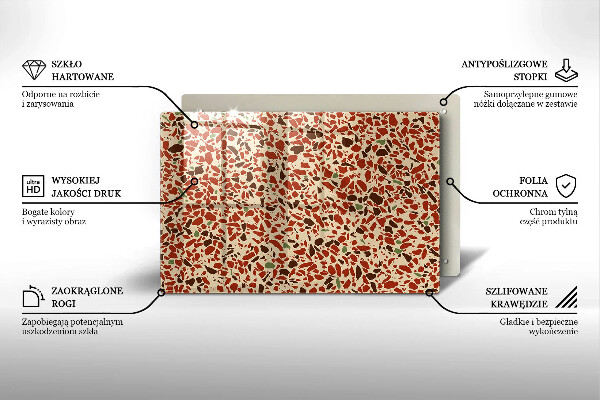 Skydd för induktionsspis elegant Fint stengods