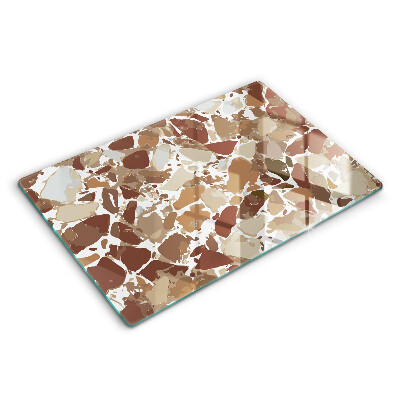 Skydd för induktionsspis elegant Sten dekorativa fläckar